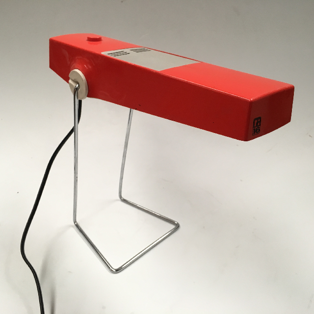 LAMP, Desk Light - Fluro, Red